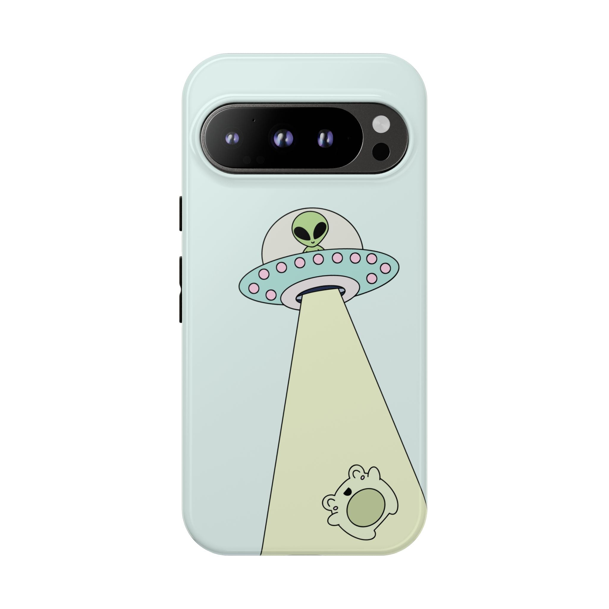 Alien Abducting Frog Google Pixel Case