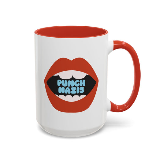 Punch Nazis 15oz Coffee Mug