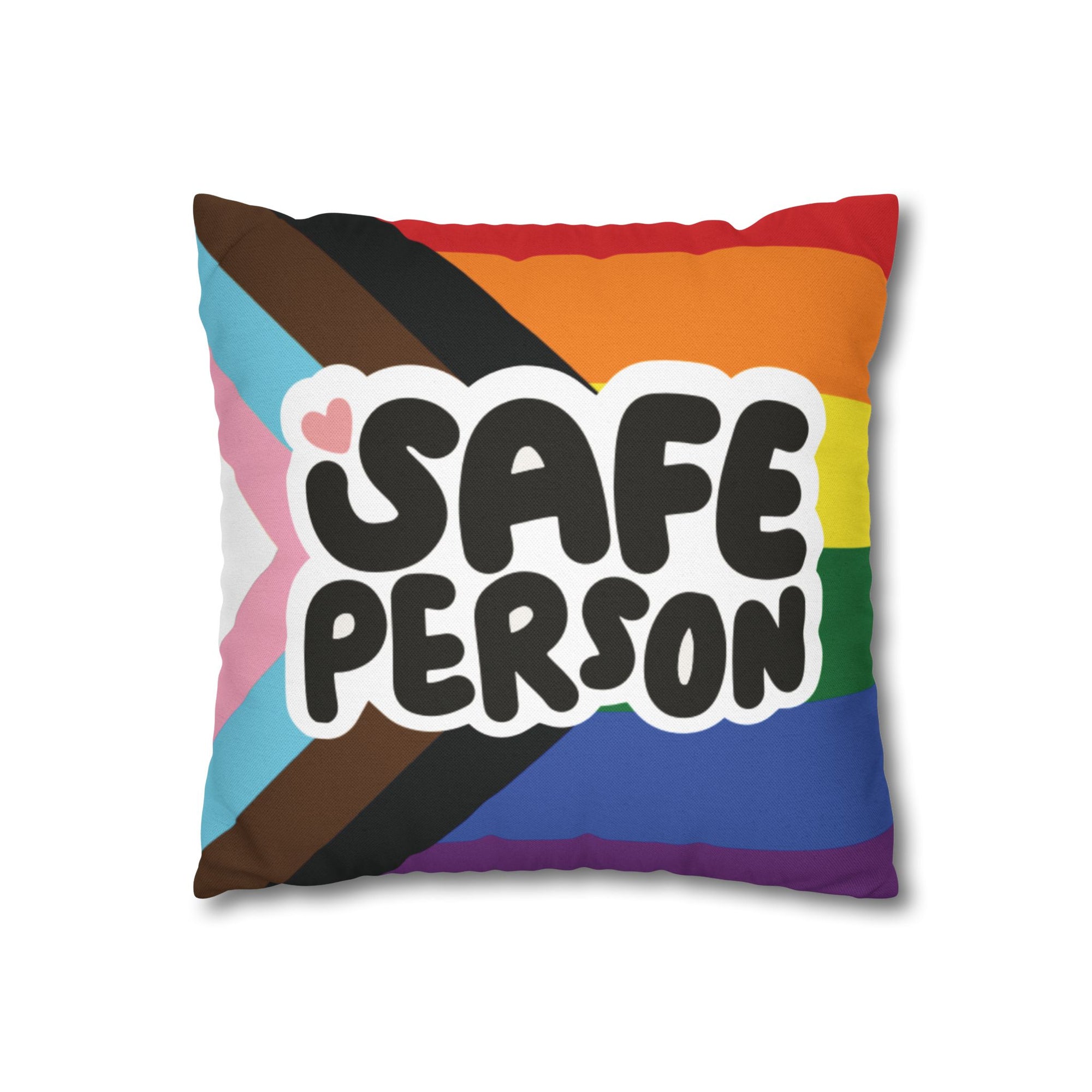 Safe Person Pillow Cover