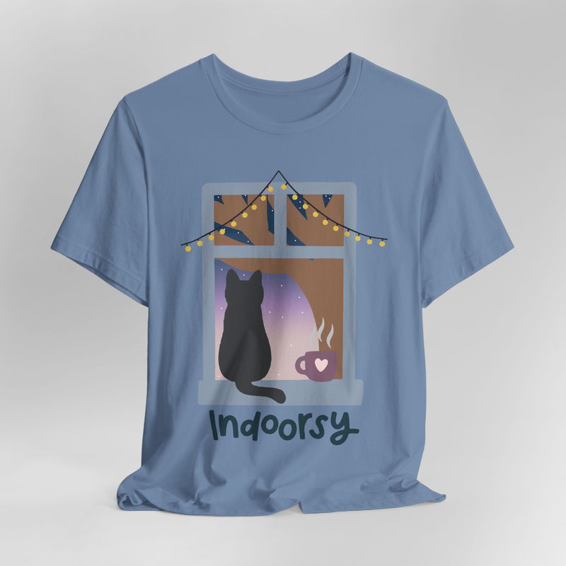 Indoorsy Cat Graphic Tee