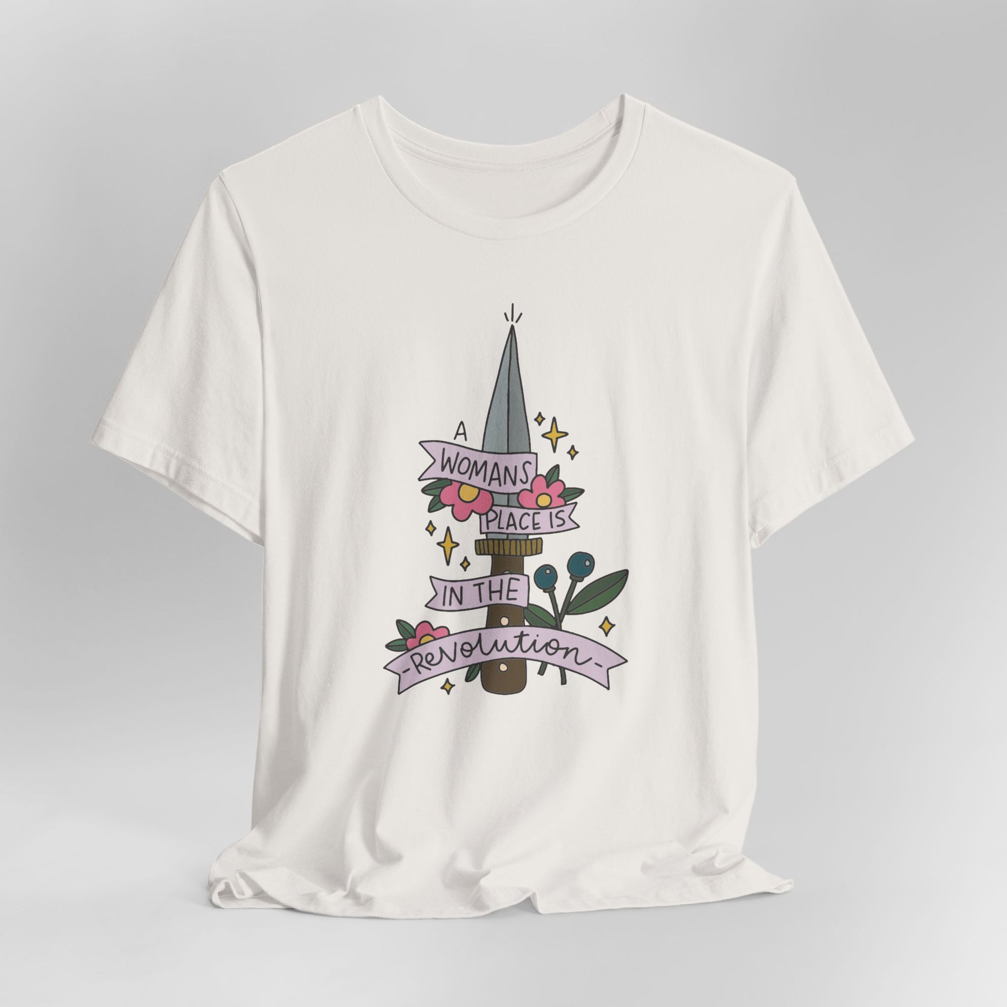 A Woman's Place Is In The Revolution Graphic Tee