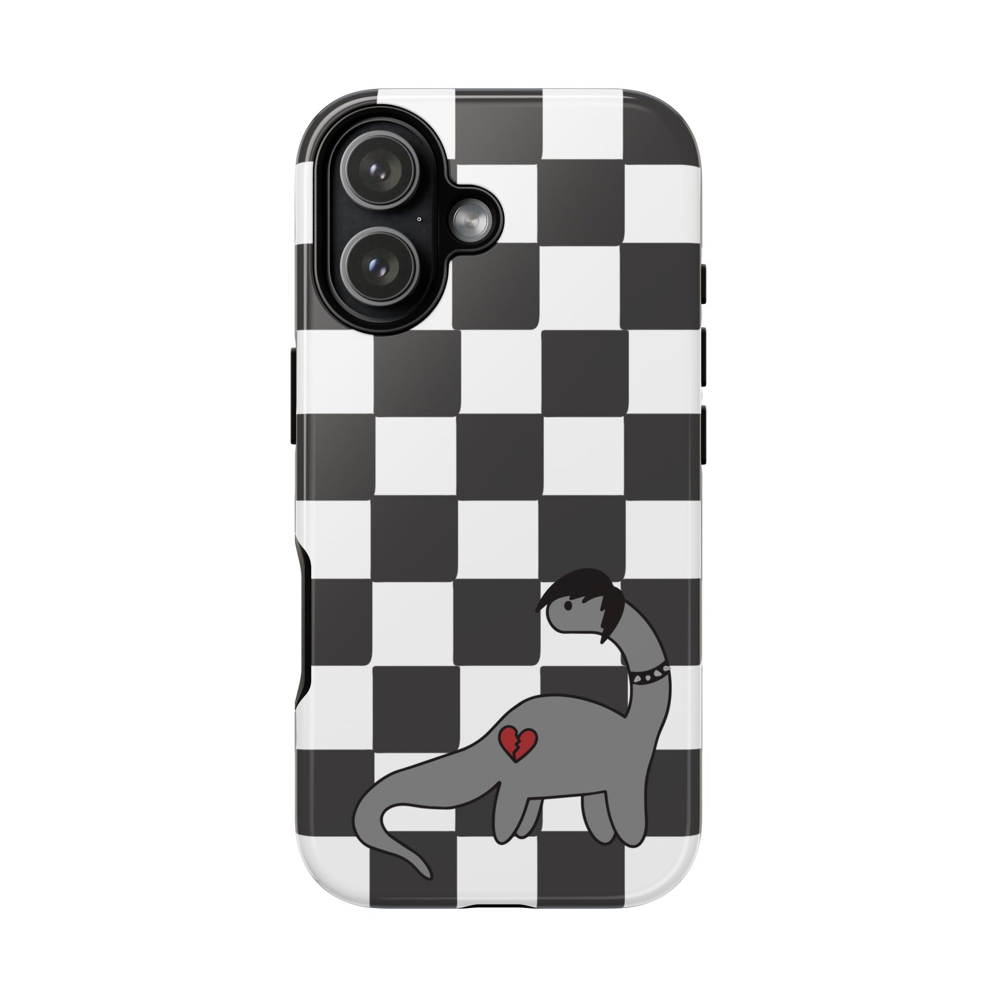 Emo Dinosaur iPhone Case