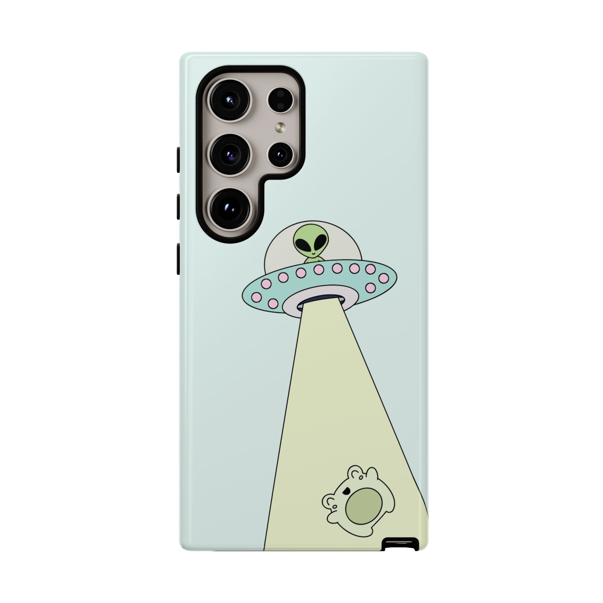 Alien Abducting Frog Samsung Case