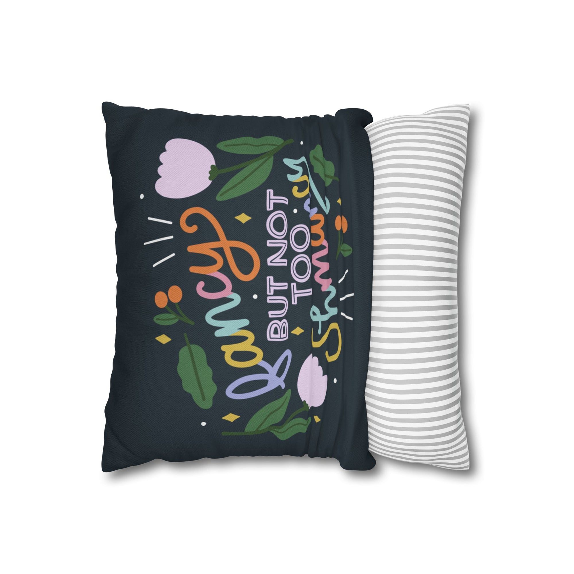 Fancy But Not Too Shmancy Pillow Cover