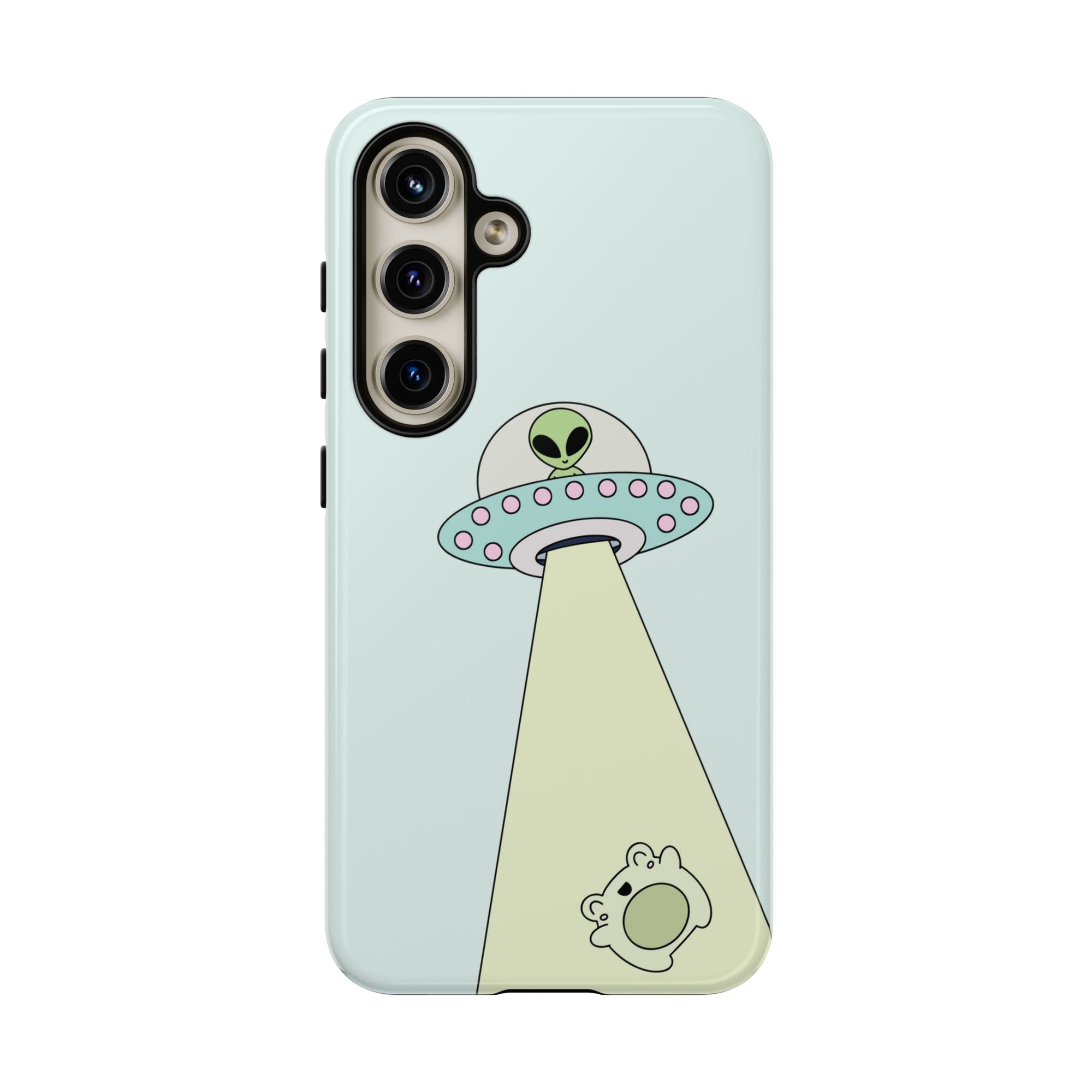 Alien Abducting Frog Samsung Case