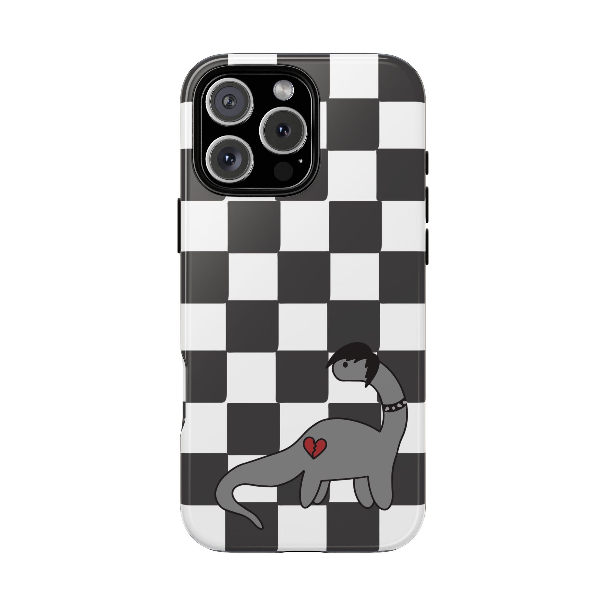Emo Dinosaur iPhone Case