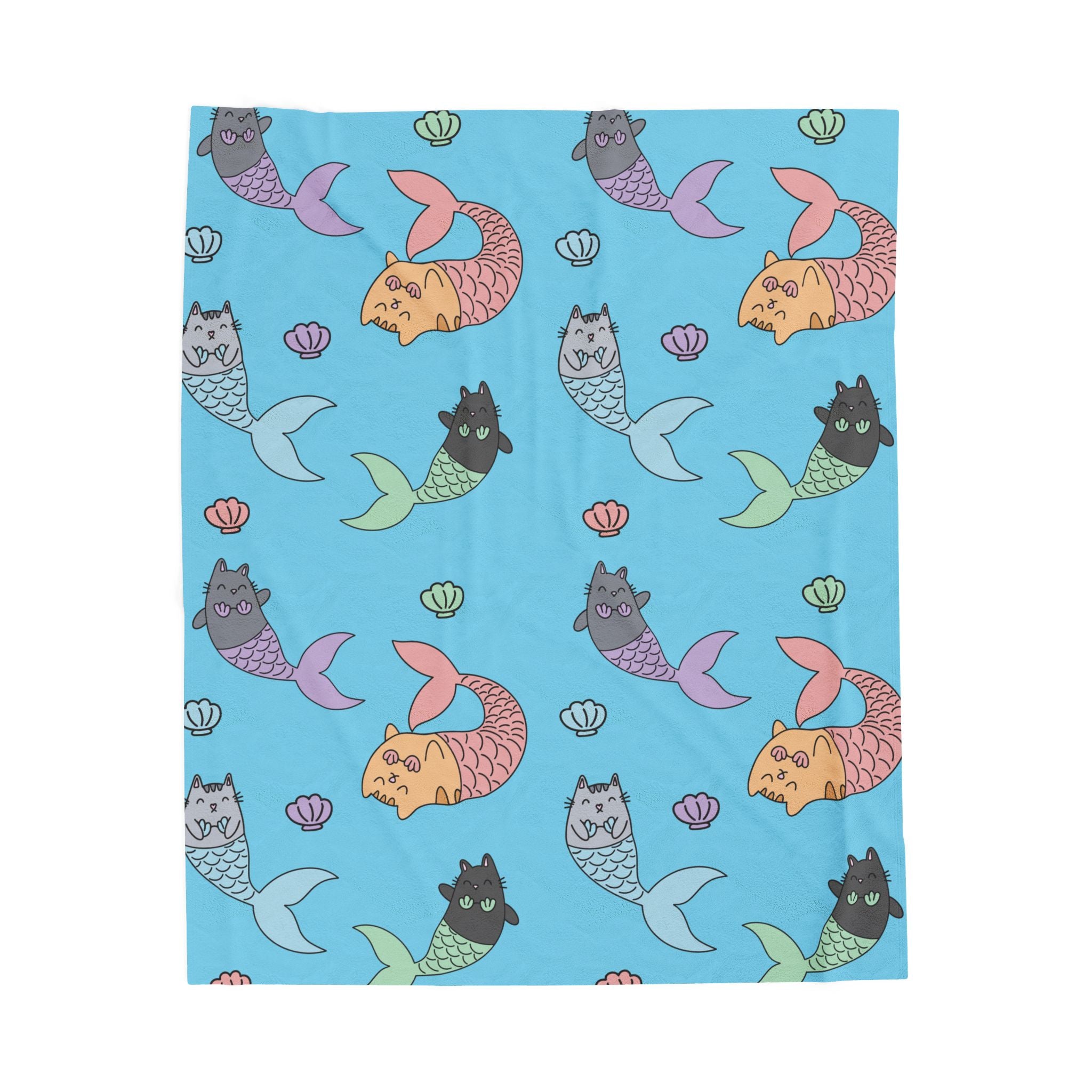 Purrmaids Plush Blanket