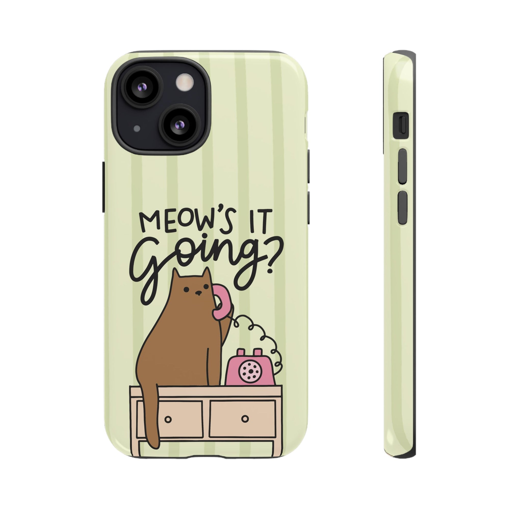 Meow's It Going? iPhone Case