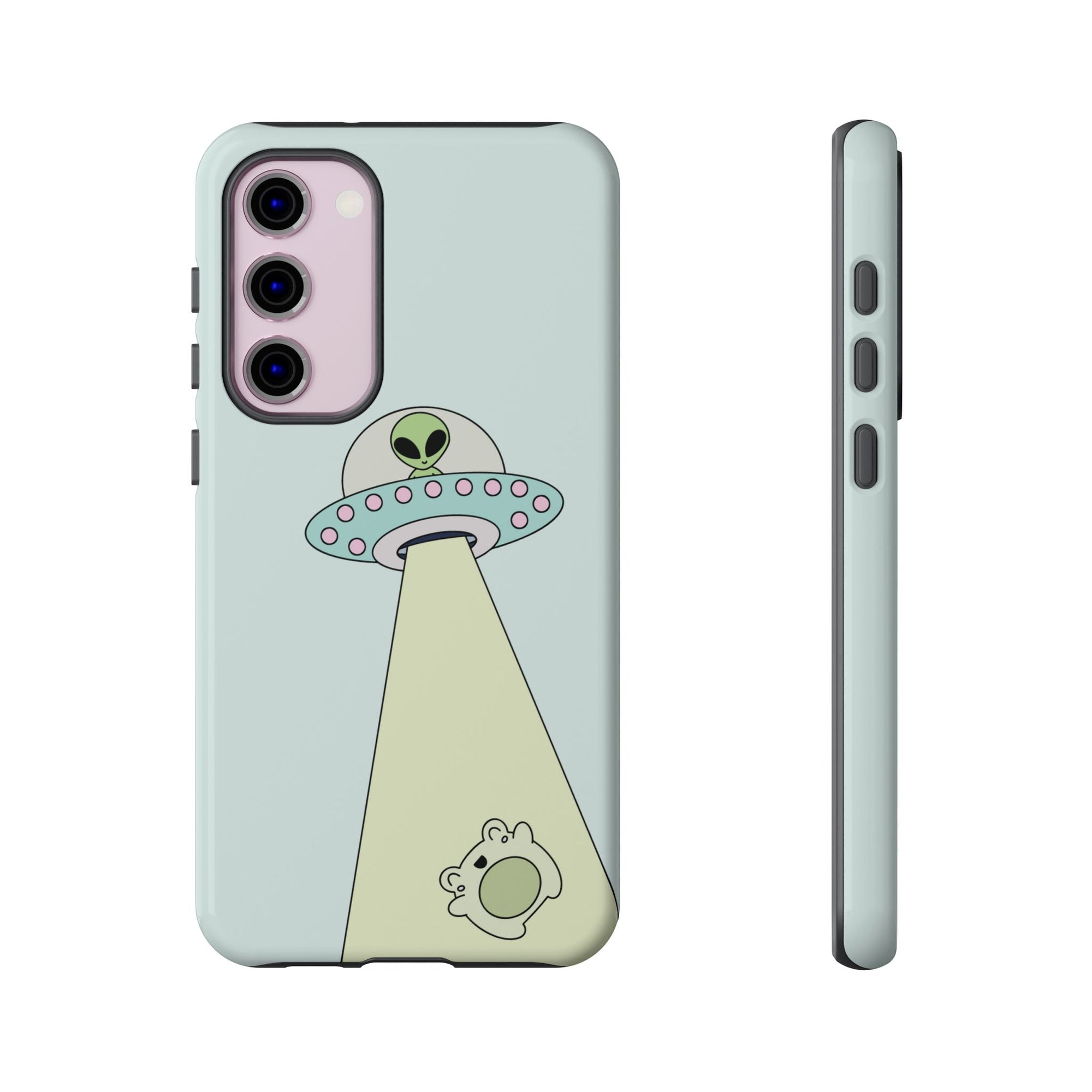 Alien Abducting Frog Samsung Case