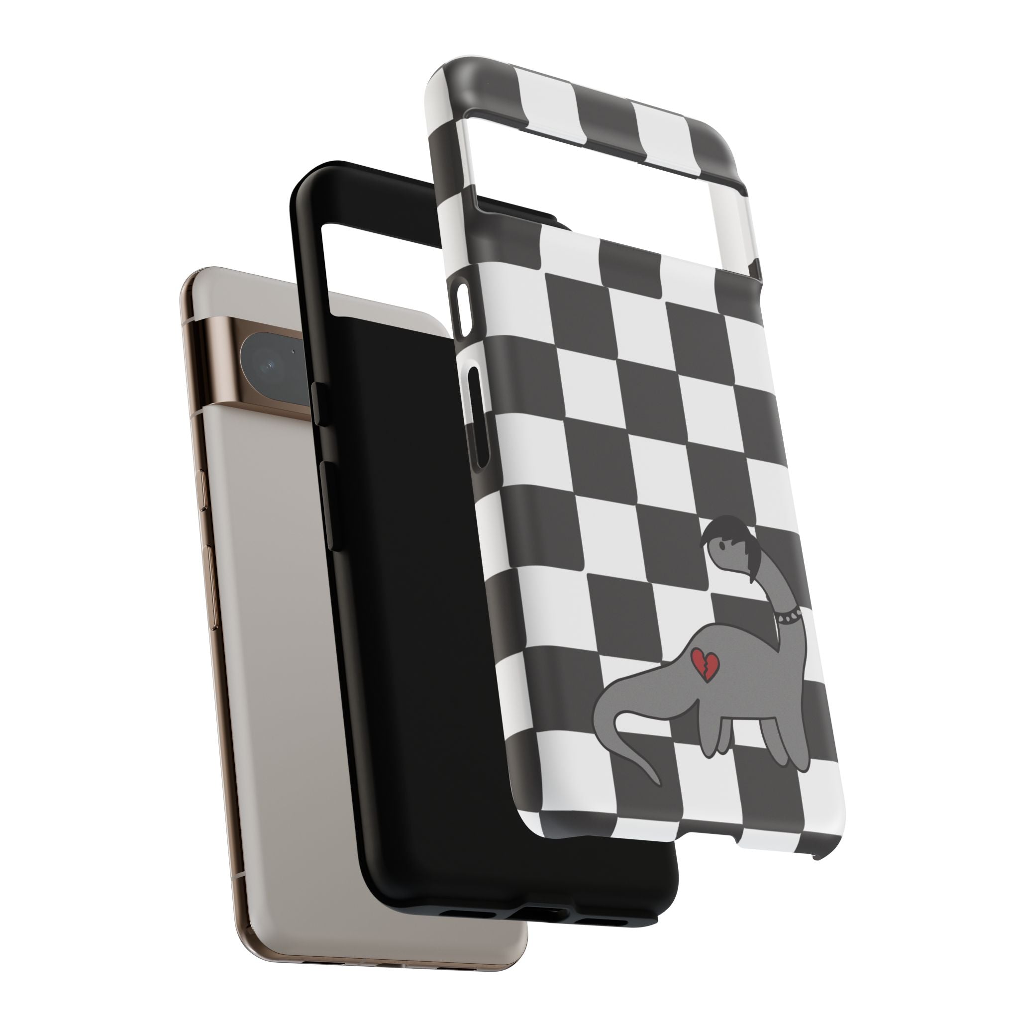 Emo Dinosaur Google Pixel Case