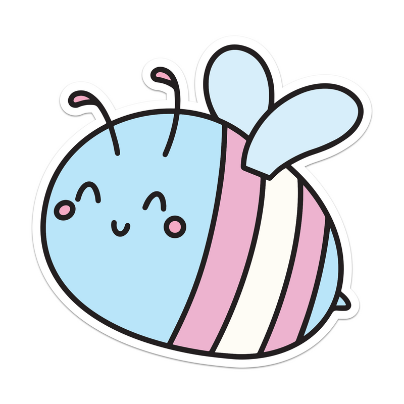 trans Pride Bee