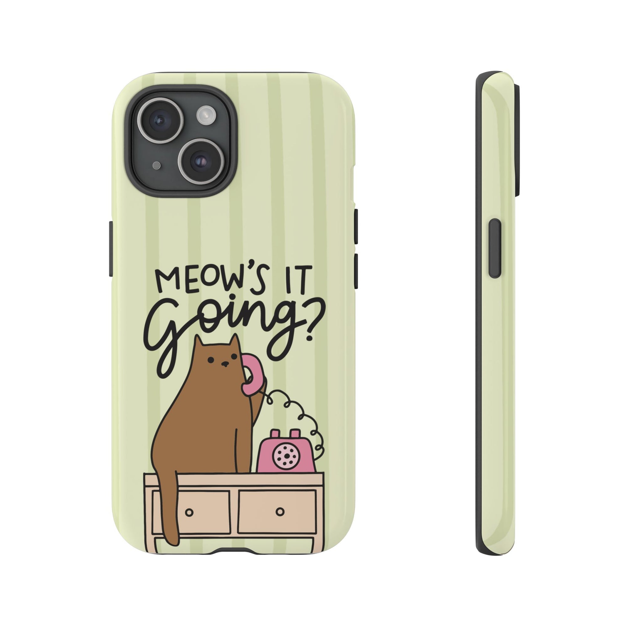 Meow's It Going? iPhone Case