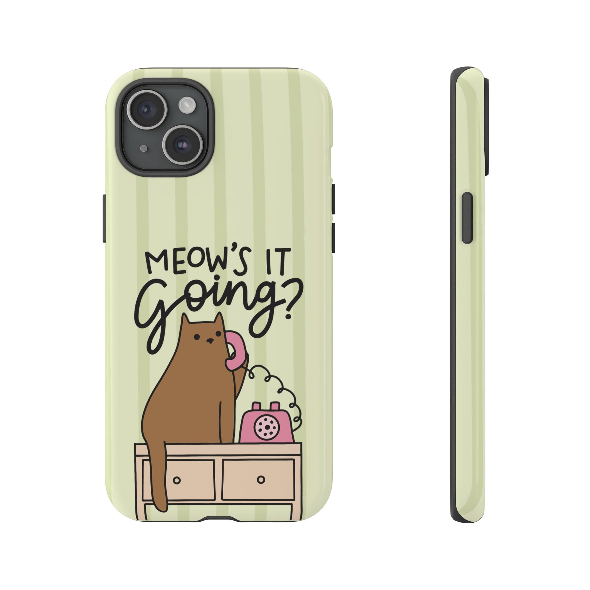 Meow's It Going? iPhone Case