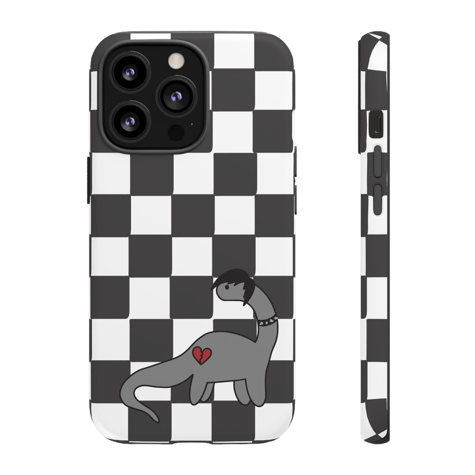 Emo Dinosaur iPhone Case