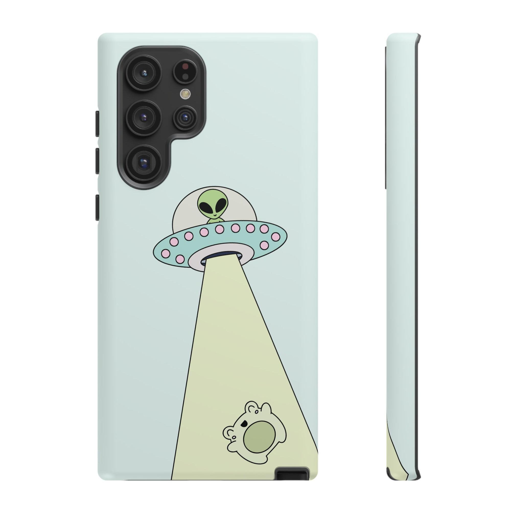 Alien Abducting Frog Samsung Case