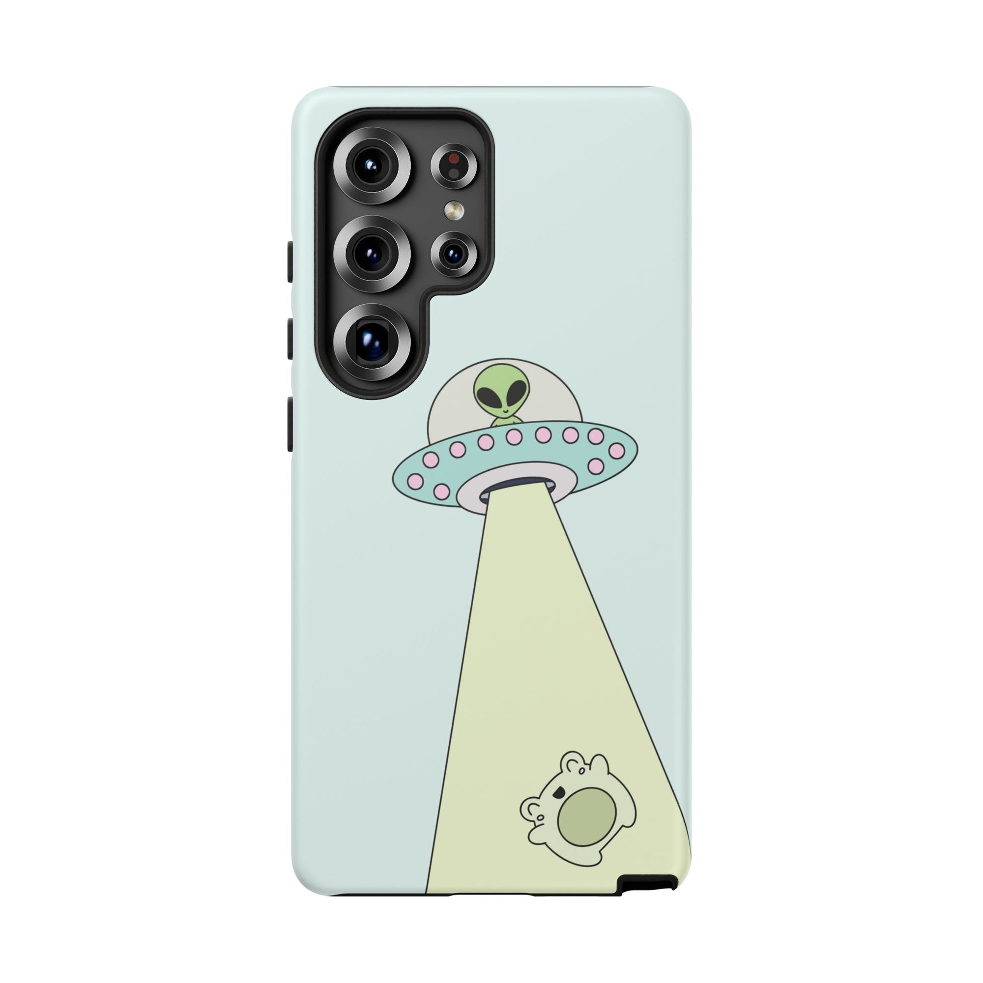 Alien Abducting Frog Samsung Case