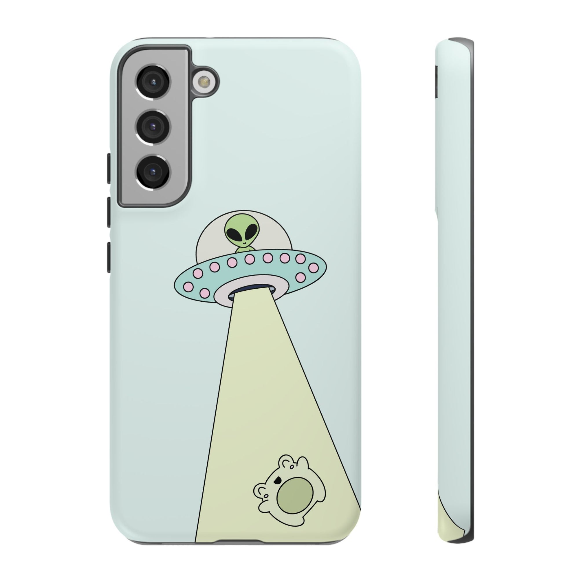 Alien Abducting Frog Samsung Case