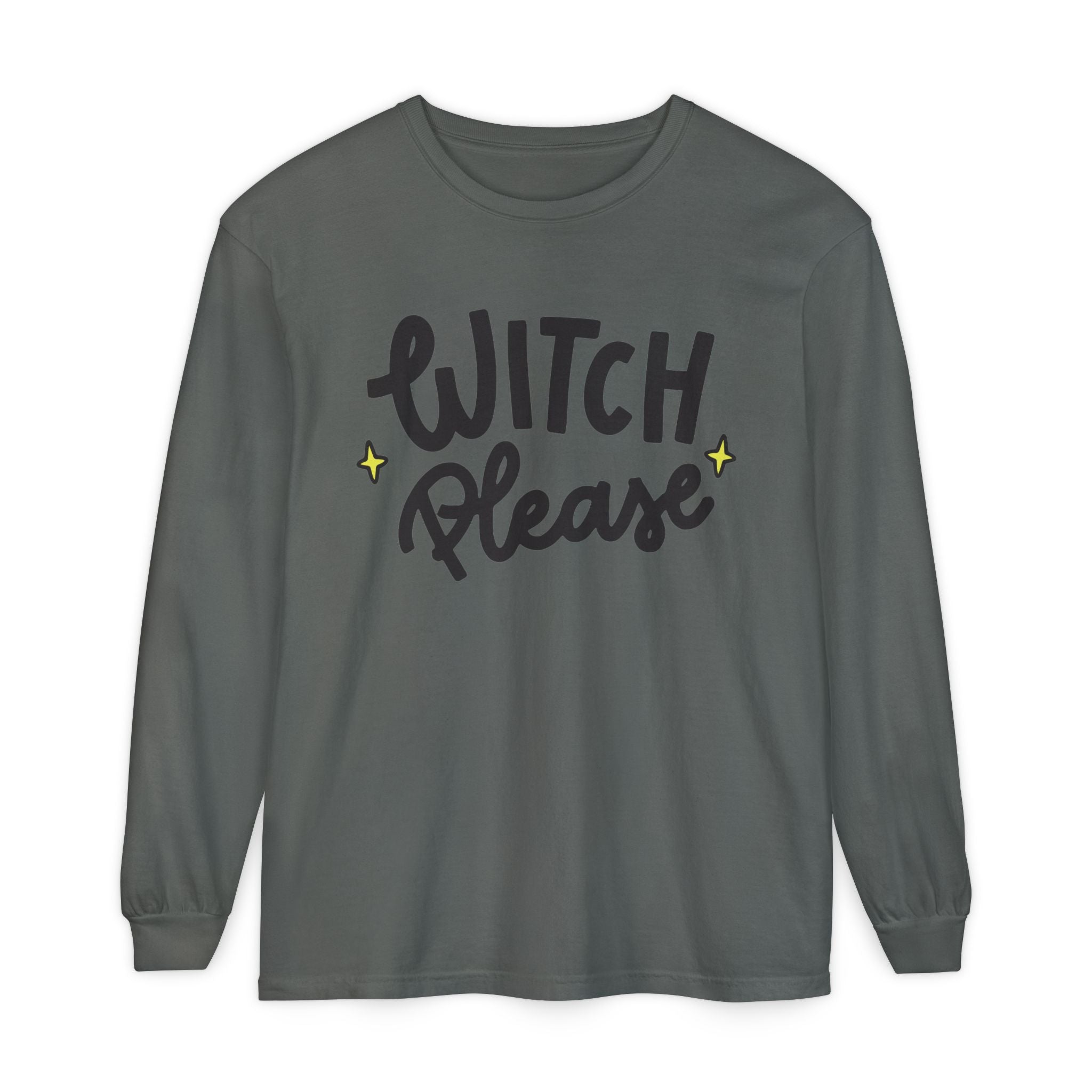 Witch Please Long Sleeve Graphic Tee