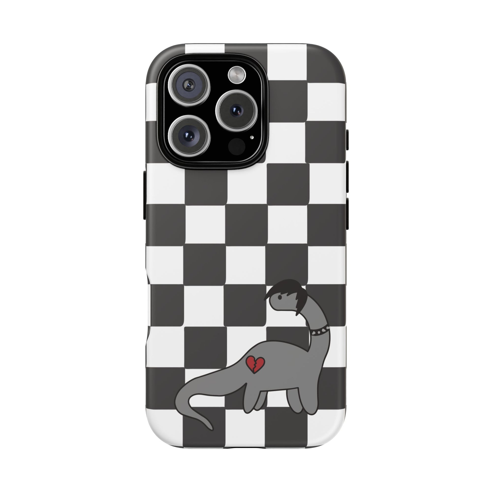Emo Dinosaur iPhone Case