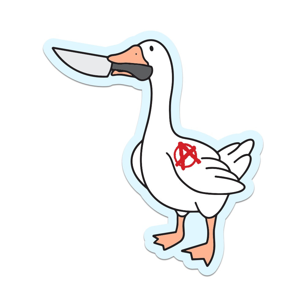 5" Anarchy Goose Car Decal