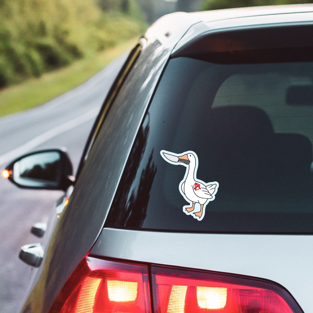 5" Anarchy Goose Car Decal