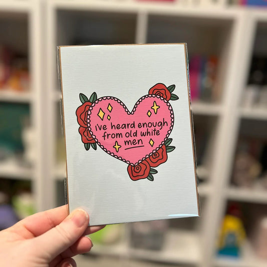 Mouthy Mail: Art Print, Pls
