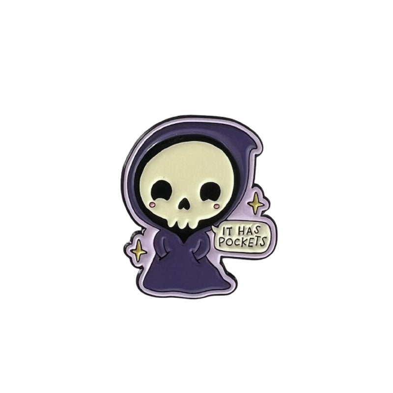 It Has Pockets Enamel Pin