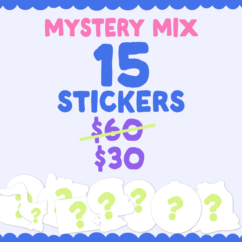 Mystery Mix 15 Stickers