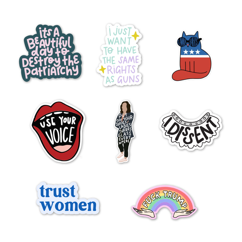 Political & Pissed Sticker Pack