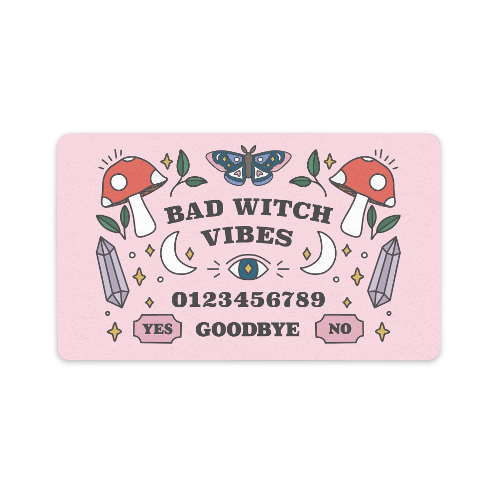 Bad Witch Vibes Doormat