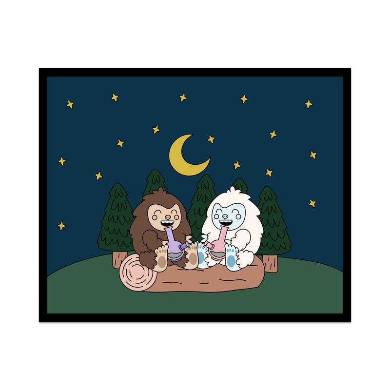 Best Buds Unframed Art Print