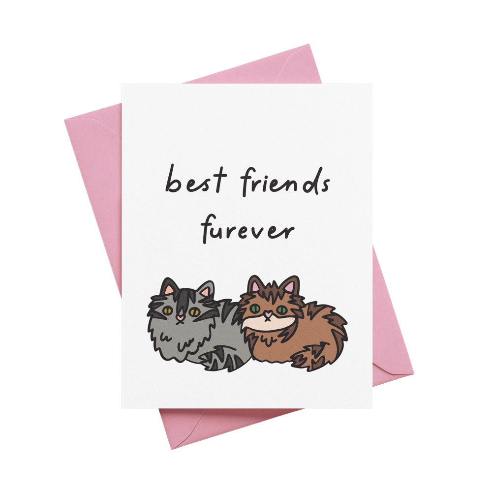 Best Friends Furever Greeting Card