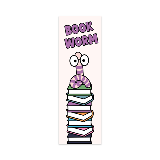 Book Worm Bookmark