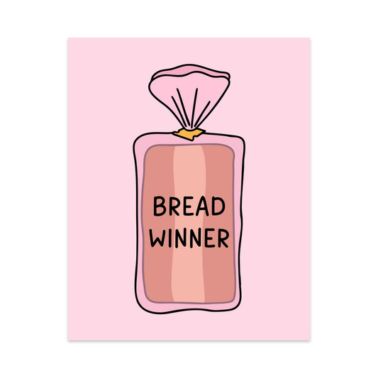 Bread Winner Unframed Art Print