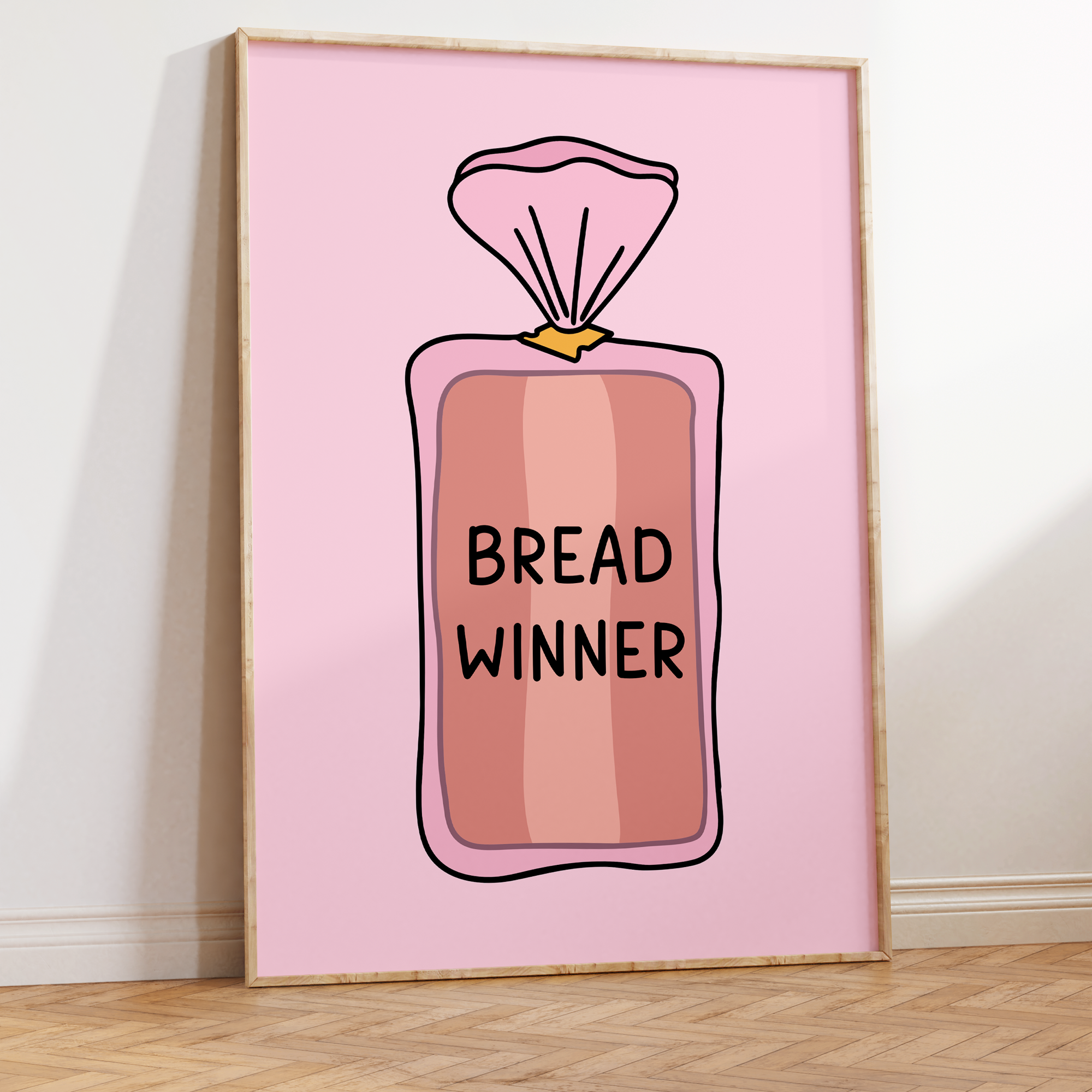 Bread Winner Unframed Art Print