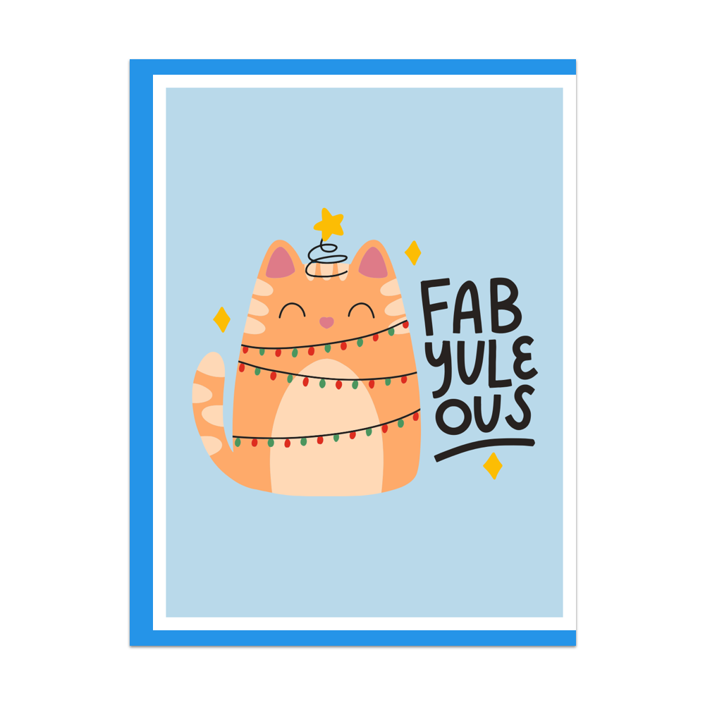 Fab Yule Ous Greeting Card