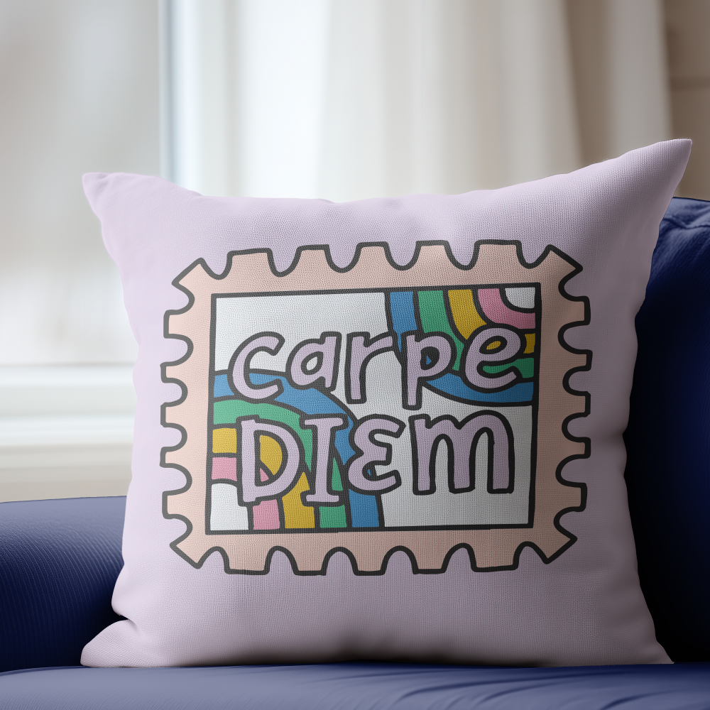 Carpe Diem Pillow Cover