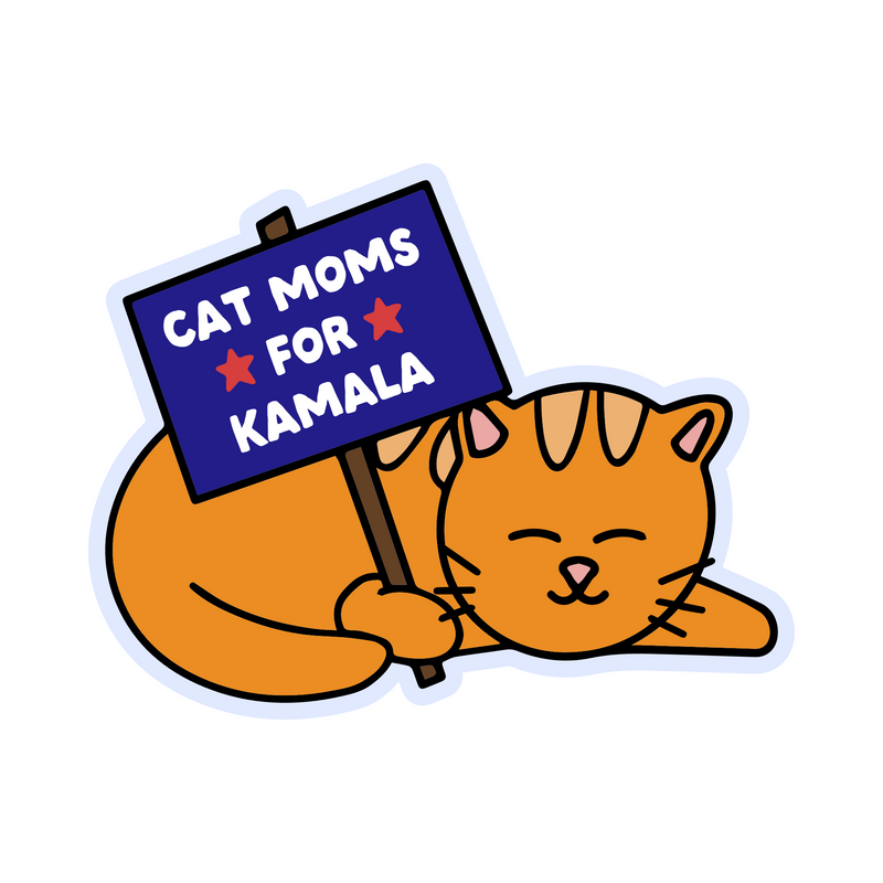 Cat Moms For Kamala