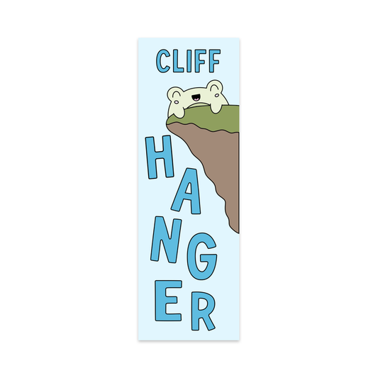 Cliff Hanger Bookmark
