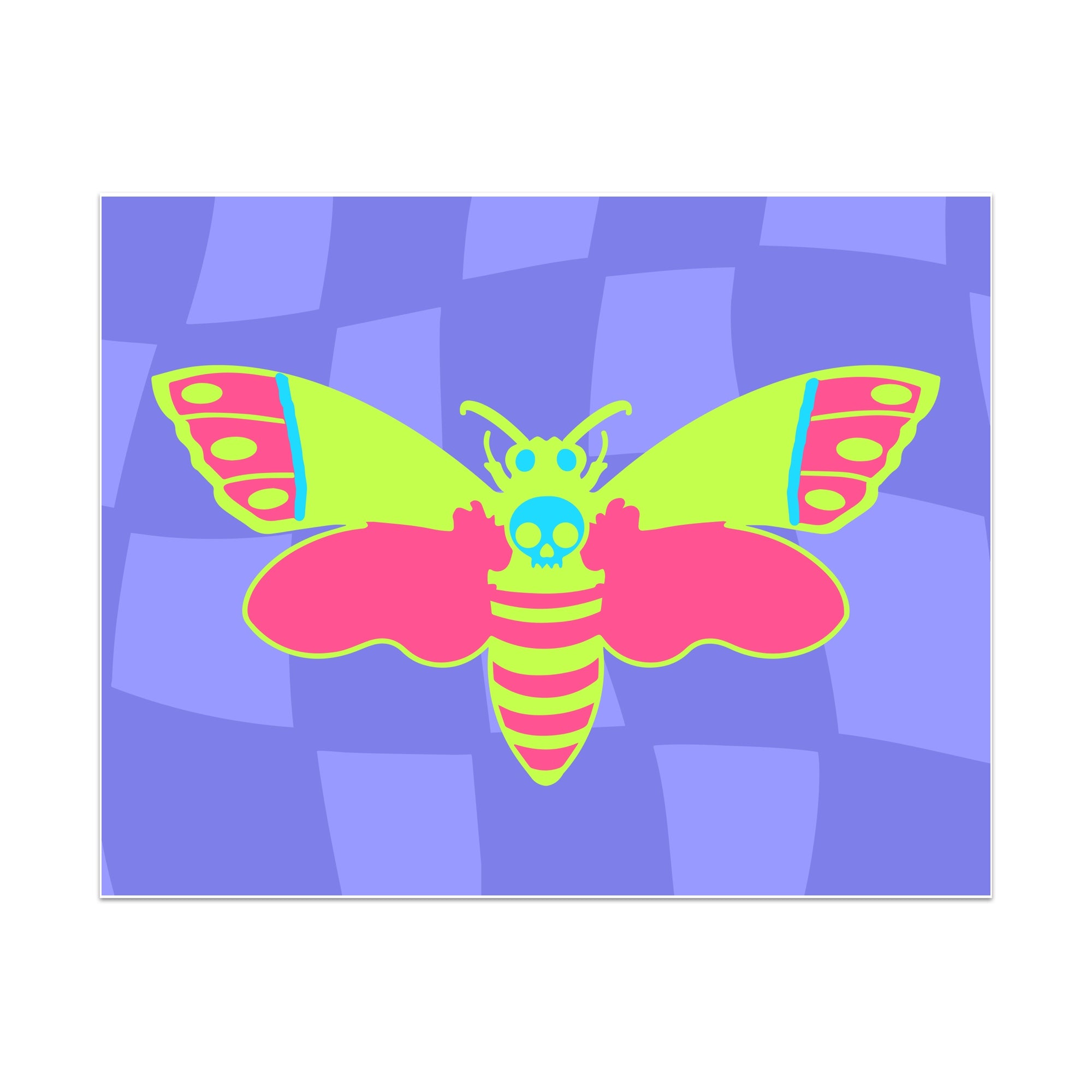Death Moth Unframed Art Print