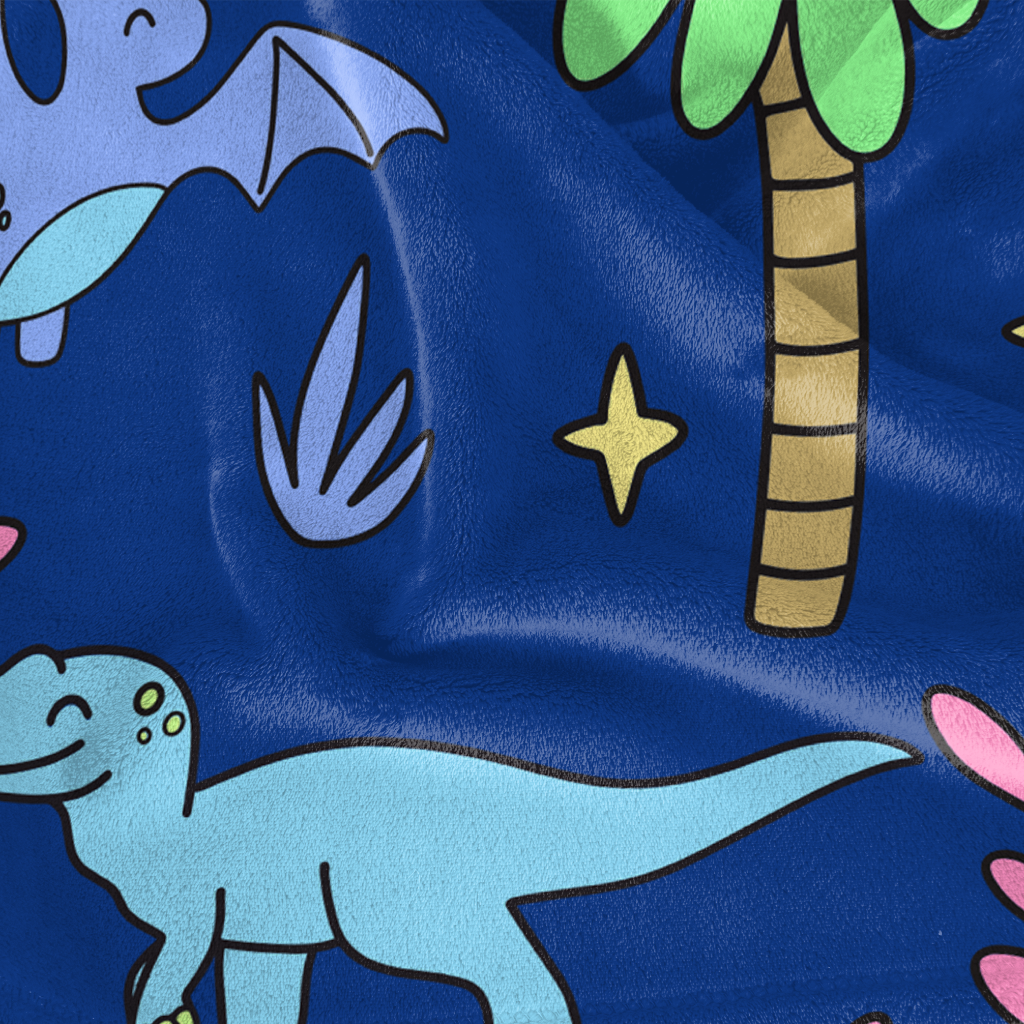 Dinos Plush Blanket