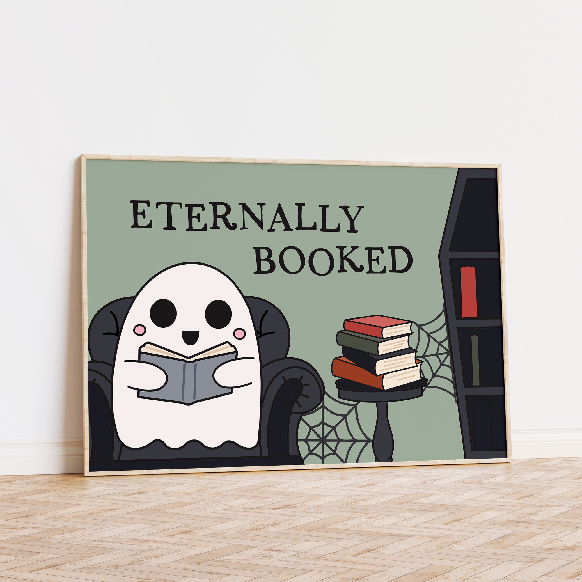 Eternally Booked Unframed Art Print