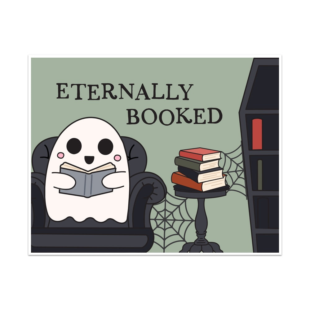 Eternally Booked Unframed Art Print