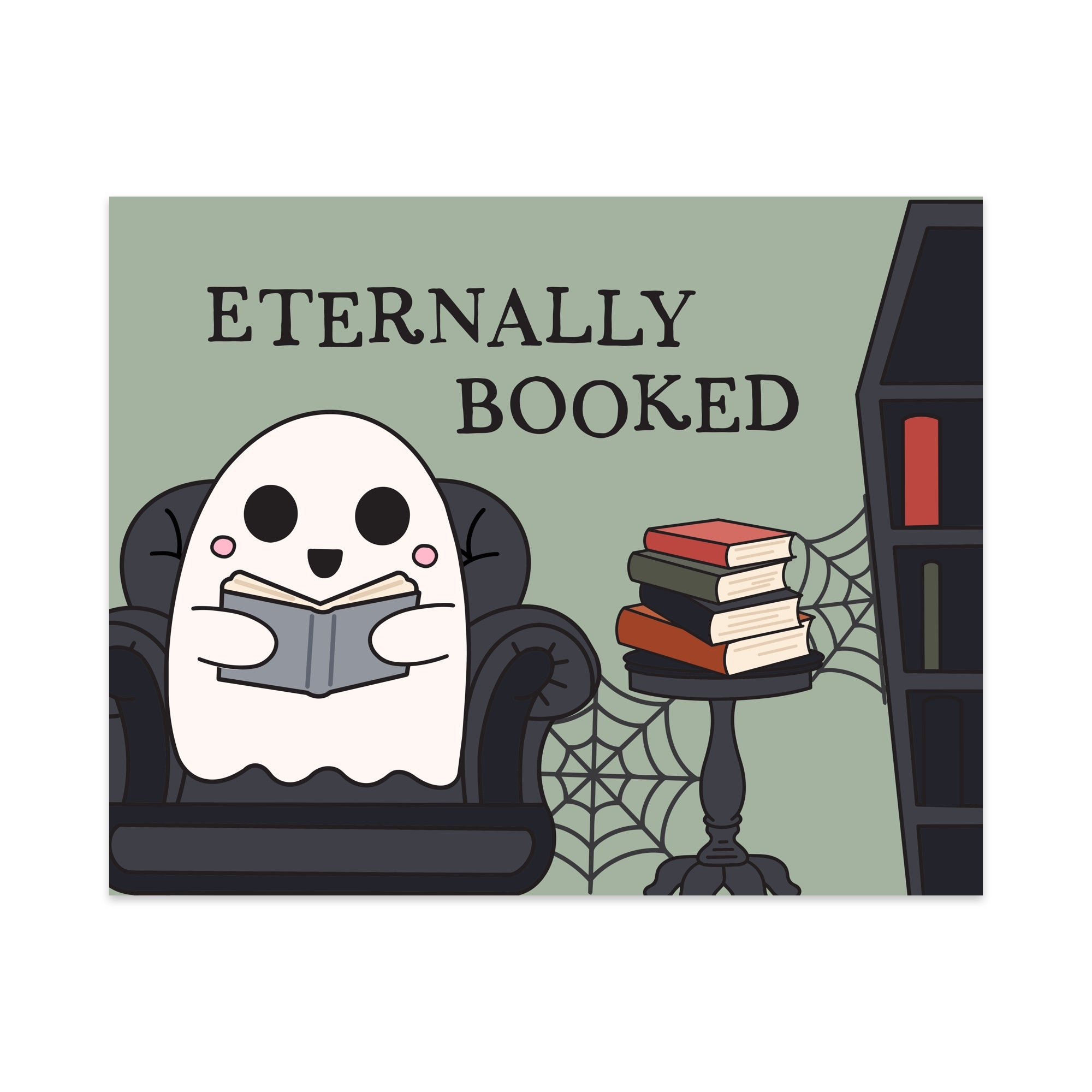 Eternally Booked Unframed Art Print