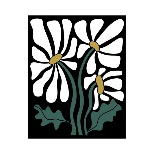 Flowers Vinyl Sticker