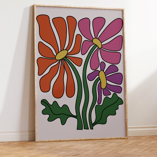 Flowers Art Print