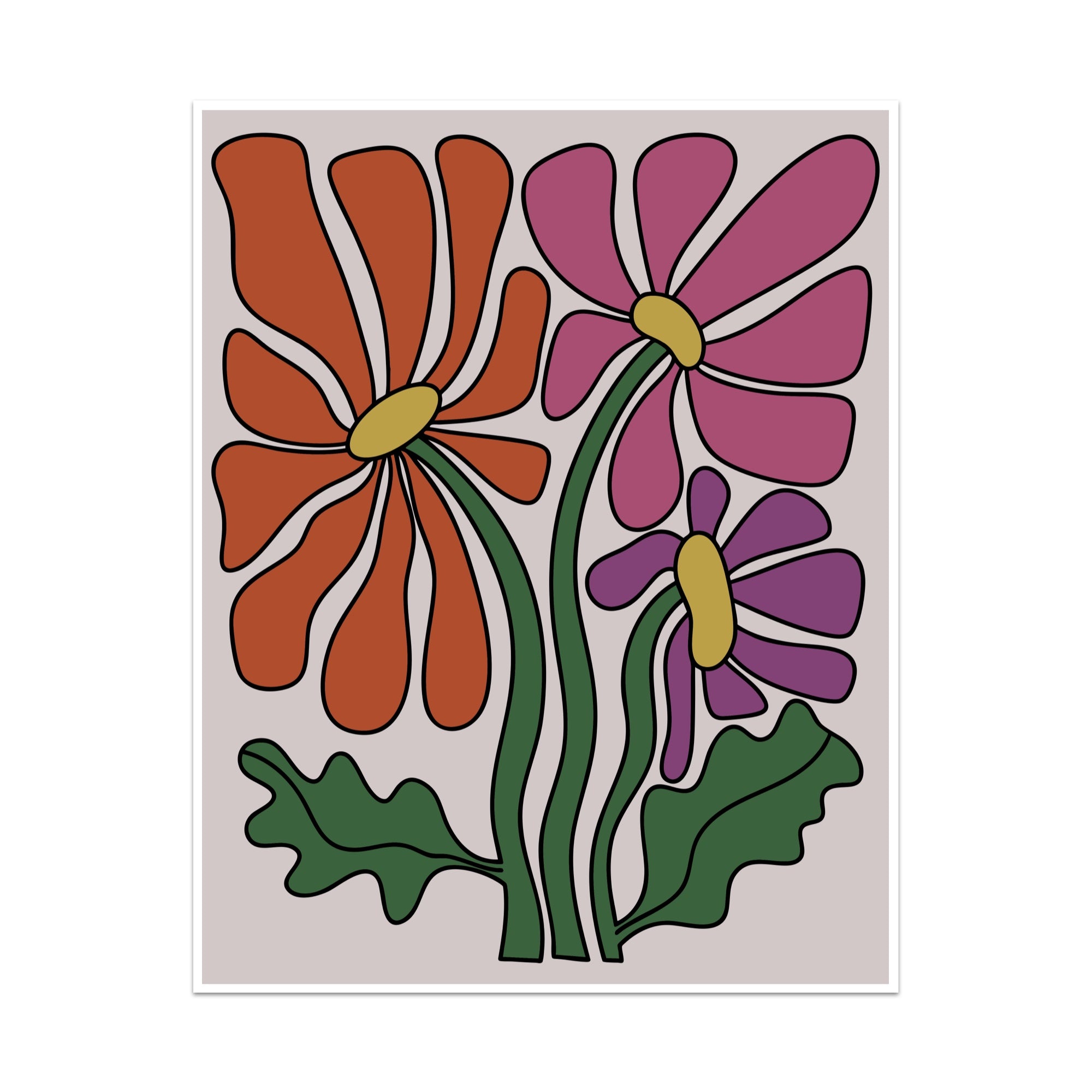 Flowers Art Print