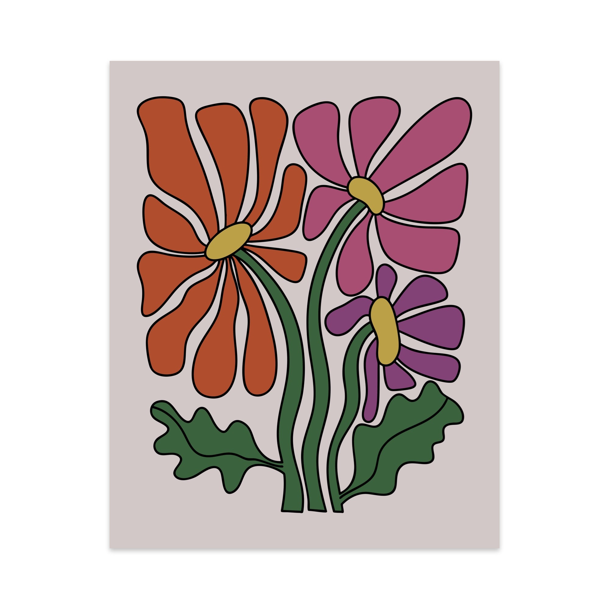 Flowers Art Print