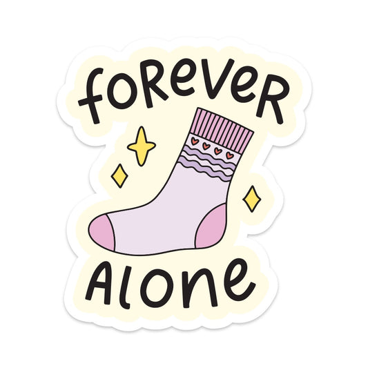 Forever Alone Vinyl Sticker