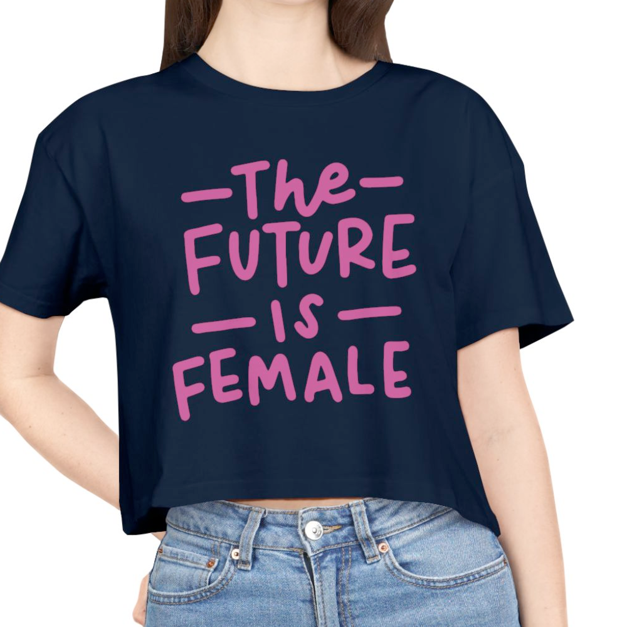 The Future is Female Women's Cropped Tee